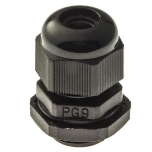 Кабельный ввод PG 9 (IP 54) Черный купить по цене от 8.84 руб. из наличия.