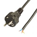 Сетевой шнур ПВС-ВП S22D 3х0.75 1.8м(ч)