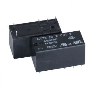NT75-2-C-Z-8-DC12V-0.41-5.0 FORWARD (Реле) купить по цене от 149.91 в компании РУЭЛКОМ/ Характеристики, описание, размеры