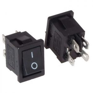 MRS-201(A) on-off черный (Переключатель) купить по цене от 45.34₽ в компании РУЭЛКОМ/ Характеристики, описание, размеры