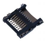 Держатель карт microSD SMD 8pin 1.8H