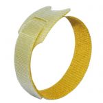 Хомут липучка 210х16 мм, желтый (50шт)