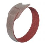 Хомут липучка 210х16 мм, красный (50шт)