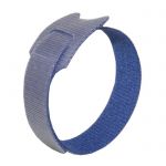 Хомут липучка 150х12 мм, синий (100шт)