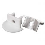 Профиль для светодиодной ленты врезной алюминиевый 605-2, 2м