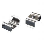 Профиль для светодиодной ленты врезной алюминиевый 605-1, 1м