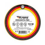 Изолента KR-09-2002 Изолента 0.13х15 желтая