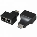 Разъем HDMI (m)-RJ-45(8P-8C)