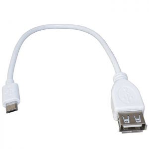 Компьютерный шнур USB2.0 A(f)-micro USB B(m) W 0.2m купить по цене от 56.37 руб. из наличия.