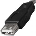 Разъем USB USB2.0 A(f)-mini USB B(m)