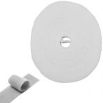 Лента липучка лента-липучка 5м х 20мм, белая