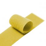 Лента липучка лента-липучка 5м х 20мм, желтая