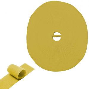 Хомут лента-липучка 5м х 20мм, желтая купить по цене от 151.87 руб. из наличия.