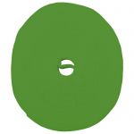 Лента липучка лента-липучка 5м х 20мм, зеленая