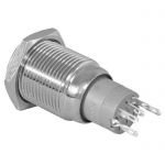 Кнопка антивандальная LAS2-GQH-11E/Y on-(on)