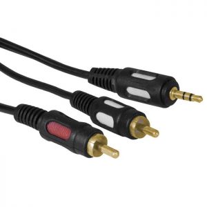 Аудио/Видео шнур Stereo 3,5 mm - 2 RCA G 5m купить по цене от 197.64 руб. из наличия.