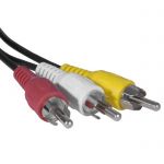 Аудио/видео шнур Stereo 3,5 mm - 3 RCA B 3m