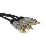 Аудио/видео шнур 3 RCA - 3 RCA GM 1.5m