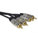 Аудио/видео шнур 4 RCA - 4 RCA GM 3m