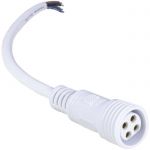 Разъем герметичный 4pin WP L=40 D=18mm 4*0.5mm2