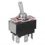 Тумблер KN3(B)-203P on-off-on