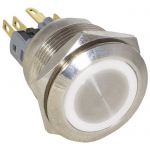 Кнопка антивандальная GQ22-11E/W/N on-(off)+off-(on)