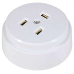 Розетка электрическая РШ 2P+PE 250В белая