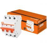 Автоматический выключатель ВА47-29 3Р 40А 4.5кА х-ка D