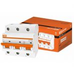 Автоматический выключатель ВА47-100 3Р 16А 10кА х-ка С