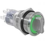 Кнопка антивандальная LAS2-AGQ-11X/31/G/N on-on