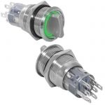 Кнопка антивандальная LAS2-AGQ-11X/31/G/N on-on