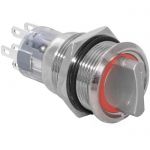 Кнопка антивандальная LAS2-AGQ-11X/31/R/N on-on