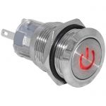 Кнопка антивандальная LAS1-AGQ-11DT/R/N on-(on)
