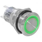 Кнопка антивандальная LAS1-AGQ-11E/G/N on-(on)