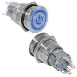 Кнопка антивандальная LAS2-AGQ-11ZET/B/N on-on