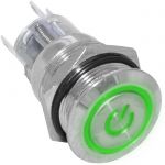 Кнопка антивандальная LAS1-AGQ-11ET/G/N on-(on)