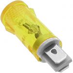 Лампа неоновая в корпусе MDX-14 yellow 220V