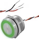 Кнопки пьезо RPS22ZE/G on-off