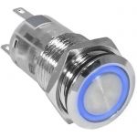 Кнопка антивандальная LAS2GQF-11ZE/B/N on-on