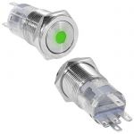 Кнопка антивандальная LAS2GQPF-11D/G/N on-(on)