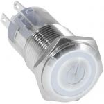Кнопка антивандальная LAS2GQF-11ZET/w/N on-on