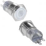 Кнопка антивандал. LAS2GQF-11ZET/w/N on-on