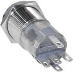 Кнопка антивандальная LAS2GQF-11ET/R/N on-(on)