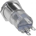 Кнопка антивандальная LAS2GQPH-11ZE/B/N on-on