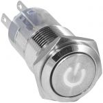 Кнопка антивандальная LAS2GQF-11ZDT/w/N on-on
