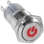 Кнопка антивандальная LAS2GQF-11ZDT/R/N on-on