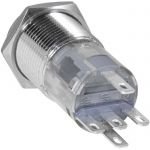 Кнопка антивандальная LAS2GQF-11DT/G/N on-(on)