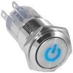 Кнопка антивандальная LAS2GQF-11ZDT/B/N on-on