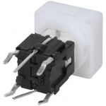 Кнопка миниатюрная TS5-3WR-11S LED