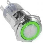Кнопка антивандальная LAS2GQF-11ZE/G/N on-on